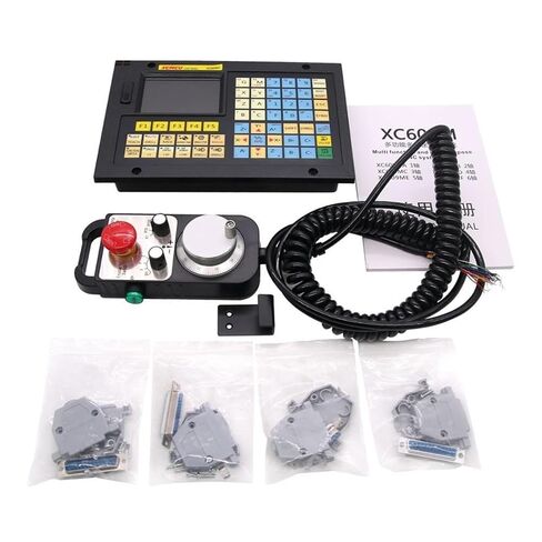 4 Axis Controller Kit MPG Pendant Handwheel w/Emergency Stop + 4-Axis Controller XC609MD in Saudi Arabia
