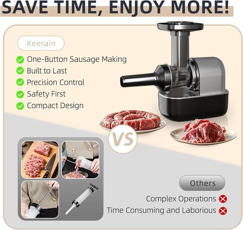 Mini Food Processor and Vegetable Chopper, Electric Food Chopper for Baby Food Maker, 4/0.5 Cup Double Containers for Salad, Carrot, Garlic Press, Hard Cheese in Saudi Arabia