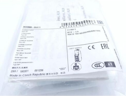 3VA9988-0AA11 New and Sealed in Box 3VA99880AA11 1 Year Warranty in Kuwait