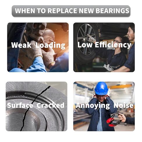 ACROPIX 6204LU الكرات الأخدود العميق محامل مشحم سدادة مطاطية مزدوجة 20x47x14 مللي متر لهجة فضية حمراء in Kuwait