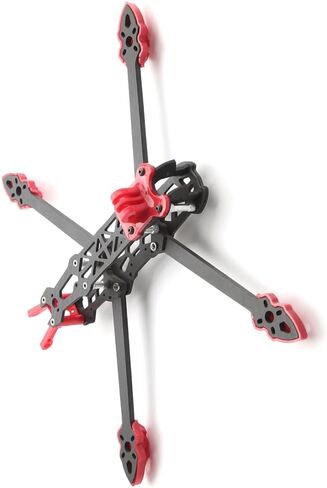 Mark4 7 بوصة 295 ملم طقم إطارات كوادكوبتر ذراع 5 ملم لطائرة بدون طيار 7 بوصة FPV حرة وRC مع أجزاء مطبوعة باللون الأحمر in Kuwait