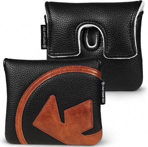 Craftsman Golf Black Center-Shafted Mallet Putter Headcover Cover for Taylormade Spider ZT Putter in Kuwait