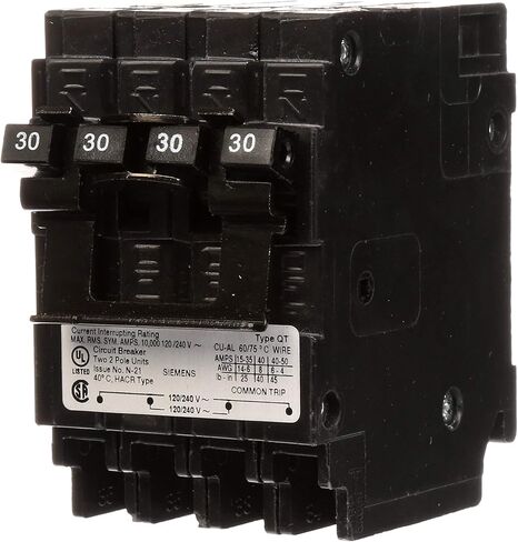 سيمنز Q23030CT2NC 30/30A 120/240V 4P 10K جديد رباعي in Kuwait