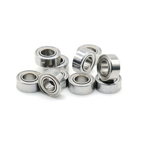 SMR105ZZ 10 قطعة 5X10X4 مللي متر ABEC-7 مصغرة الفولاذ المقاوم للصدأ تحمل 440C المواد L-1050ZZ WBC5-10ZZA بكرات خط كأس تحمل in Kuwait