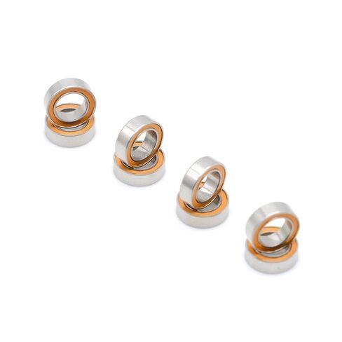 2pcs SMR85-2RS 5x8x2.5mm Stainless Steel Hybrid Si3N4 Ceramic Ball Bearing Fishing Gear Line Wheel SMR85RS ABEC-7 in Kuwait