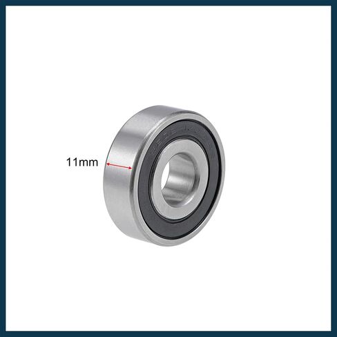 6202-12-2RS Deep Groove Ball Bearing 12x35x11mm Sealed Chrome Steel Z2 Lever Bearings Automotive Parts in Kuwait