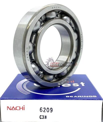 6209 Nachi Open C3 45x85x19mm اليابان الكرة شعاعي الكرات الشحن في نفس اليوم in Kuwait