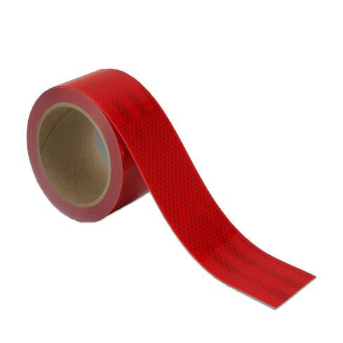 6" x 75' Roll 3M Red Reflective Tape, 983-72NL Diamond Grade Microprismatic Tape for EMS, Emergency Vehicles, and Safety Vehicles in Kuwait
