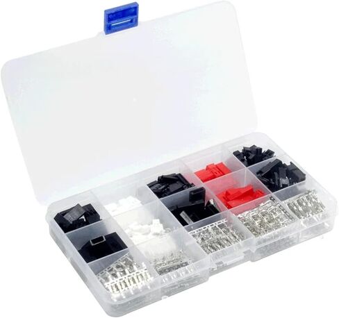 140/400pcs Connector Female Male 2/3 Pin Kit Jumper Plug(400 Pcs) in Kuwait