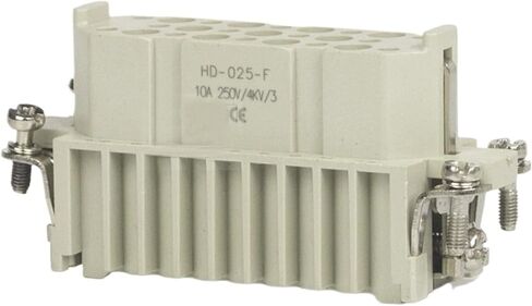 Rectangular Heavy-Duty Connector HDC HD-15/25/40/50/64 pin 80/128 core Industrial Plug and Socket(HD-40 Female) in Kuwait