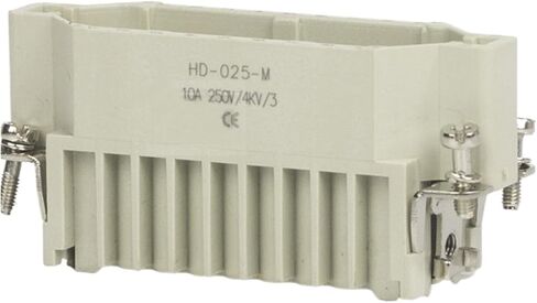 Rectangular Heavy-Duty Connector HDC HD-15/25/40/50/64 pin 80/128 core Industrial Plug and Socket(HD-40 Female) in Kuwait