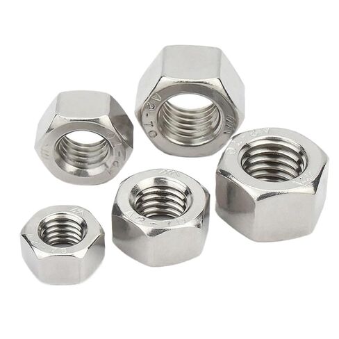 1Pcs 304 Stainless Steel Hexagon Thickened Nut GB6175 Extended Heightening Nut M3-M52(M8) in Saudi Arabia