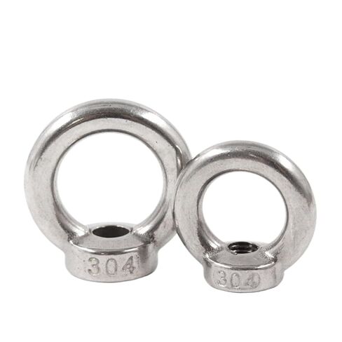 1Pcs M3-M30 Stainless Steel 304 Lifting Ring Nut, Circular Ring Screw Thread(M8) in Saudi Arabia