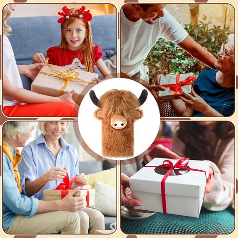 Lewtemi Highland Cow Driver Head Cover Funny Animal Golf Clubs Driver Head Cover Plush Farm Inspired Animal Theme Golf Gift for Men Women in Kuwait
