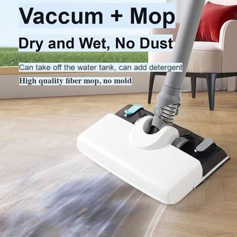 Cordless Vacuum Cleaner, Vacuum and Mop Combo, Lightweight Rechargable Stick Vacuum, Deep Clean and Wash, for Home Hardwood Floor Carpet, Gift for Holidays Birthday in Kuwait