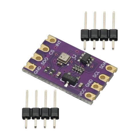 BMP580 مستشعر الضغط الجوي عالي الدقة ووحدة استشعار درجة الحرارة 2.0 فولت-5.5 فولت IIC SPI متوافق مع BME280 BMP388 in Kuwait