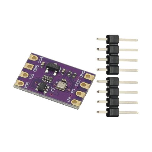 BMP580 مستشعر الضغط الجوي عالي الدقة ووحدة استشعار درجة الحرارة 2.0 فولت-5.5 فولت IIC SPI متوافق مع BME280 BMP388 in Kuwait