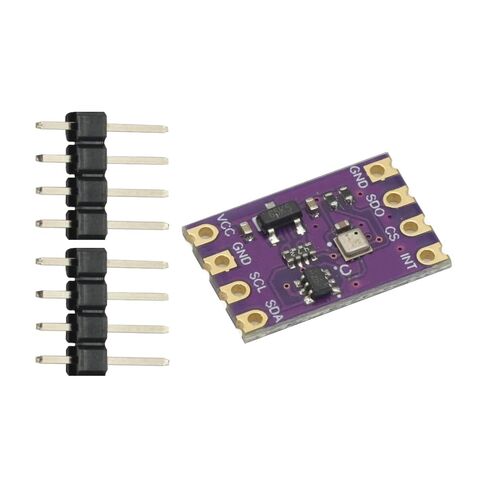 BMP580 مستشعر الضغط الجوي عالي الدقة ووحدة استشعار درجة الحرارة 2.0 فولت-5.5 فولت IIC SPI متوافق مع BME280 BMP388 in Kuwait