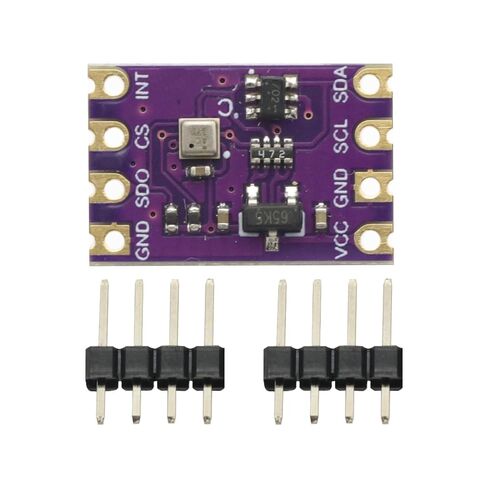 BMP580 مستشعر الضغط الجوي عالي الدقة ووحدة استشعار درجة الحرارة 2.0 فولت-5.5 فولت IIC SPI متوافق مع BME280 BMP388 in Kuwait