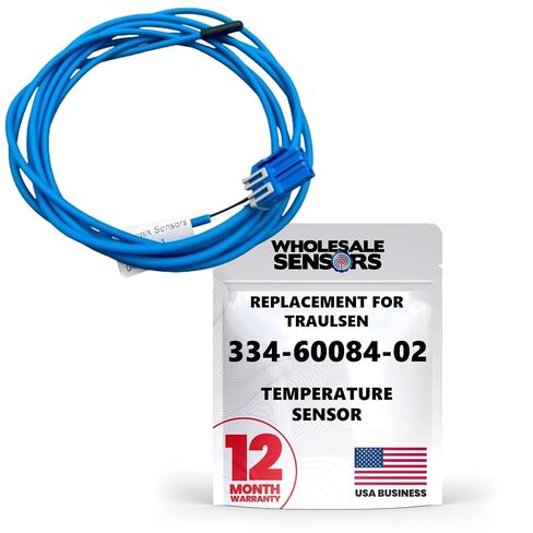 استبدال Traulsen 334-60084-02 مستشعر درجة حرارة الملف الأزرق 90 بوصة، ضمان لمدة 24 شهرًا والأعمال التجارية في الولايات المتحدة الأمريكية in Kuwait