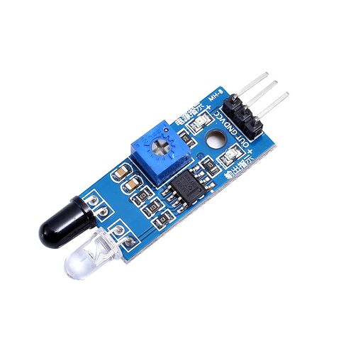 Teyleten Robot IR Infrared Obstacle Avoidance Sensor Module Smart Car Robot 3-Wire Reflective Photoelectric for Arduino 10pcs in Kuwait