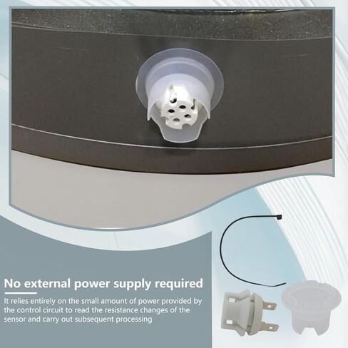 طقم مستشعر البخار القابل للاشتعال XSPANDER مناسب لـ Rheem SP20172، مناسب لـ AO Smith مناسب لسخانات المياه FVIR البيضاء المحددة لـ Bradford W، يتضمن مستشعر AP13447-3 FV وقابس غطاء AP13450-3 in Kuwait
