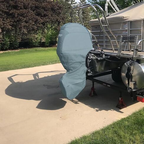 Oceansouth Outboard Motor Full Covers for Evinrude (200 H.O - 300 H.P 25" (V6 3.4L) (from 2014 up to 2022)) in Kuwait