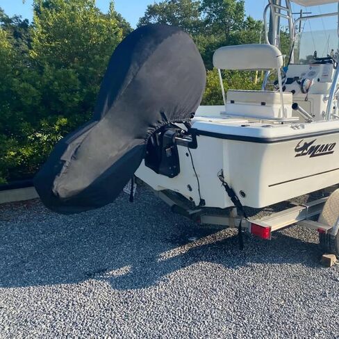 Oceansouth Outboard Motor Full Covers for Evinrude (200 H.O - 300 H.P 25" (V6 3.4L) (from 2014 up to 2022)) in Kuwait