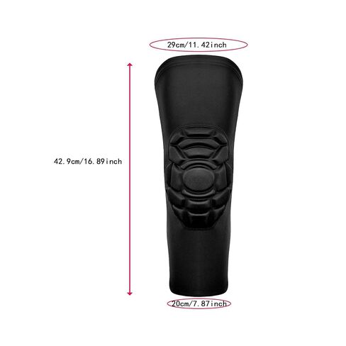 Knee Pads Compression Leg Sleeve Breathable Lightweight Protector Knee Sleeve for Football Cycling Soccer Riding Hiking, M in Kuwait