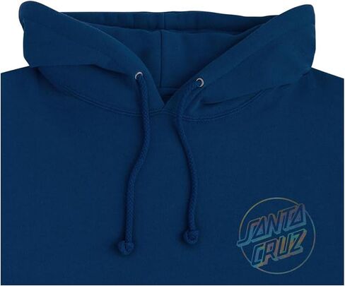 SANTA CRUZ Opus Dot P/O Hooded Heavyweight Sweatshirt Navy w/Oil Slick Foil XXL Mens in Kuwait
