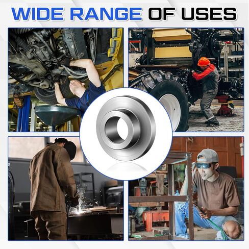 20 Pcs 1/2 Inch Stepped Repair Weld Washers, 1/2" Bolt Hole for Reinforcing Steel Plates & Repairing Damaged Bolt Holes, 5/4" Overall Diameter, 3/4" Installation Hole Size, 20 Gauge Steel in Kuwait