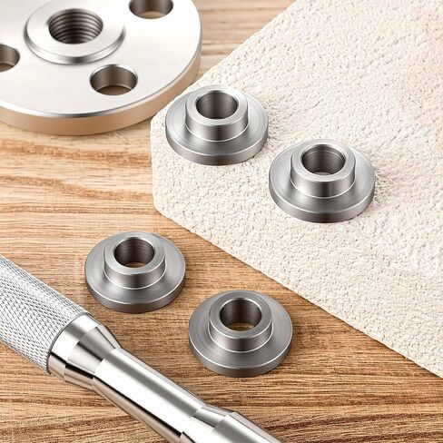 20 Pcs 1/2 Inch Stepped Repair Weld Washers, 1/2" Bolt Hole for Reinforcing Steel Plates & Repairing Damaged Bolt Holes, 5/4" Overall Diameter, 3/4" Installation Hole Size, 20 Gauge Steel in Kuwait