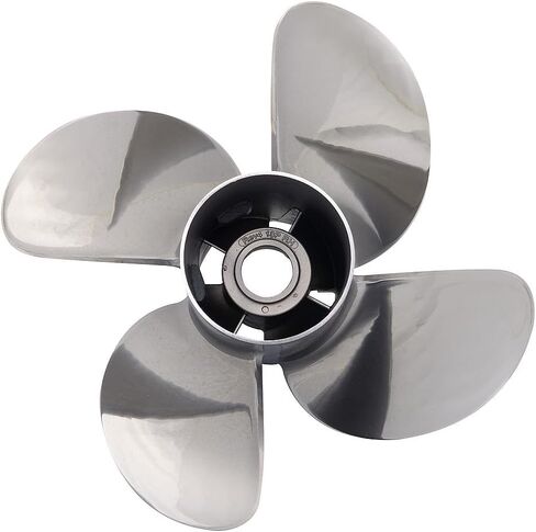 Mercury Revolution 4 4-Blade Stainless Steel Propeller, 14.6" Diameter x 17" Pitch, Right Hand Rotation in Kuwait
