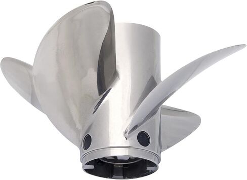 Mercury Revolution 4 4-Blade Stainless Steel Propeller, 14.6" Diameter x 17" Pitch, Right Hand Rotation in Kuwait