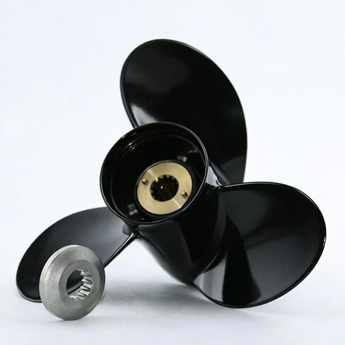 10 3/8x14 Outboard Propeller 13 Spline Compatible with Mercury Boat Engine 25-70HP,OEM Parts No.48-816706A45,RH in Kuwait