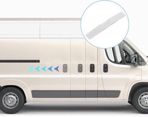 ULTECHNOVO Heavy Duty Metal Hinge Door Stop Kit for Van Doors Stable Performance Easy Installation for Midsized and Vehicle Types in Kuwait