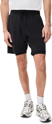 REIGNING CHAMP Men's 4-Way Stretch Nylon Standard Training Shorts 7" in Kuwait