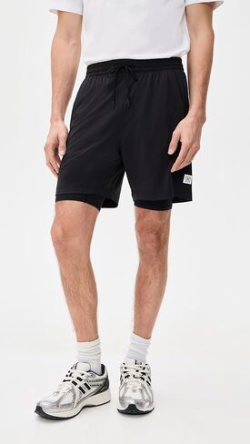 REIGNING CHAMP Men's 4-Way Stretch Nylon Standard Training Shorts 7" in Kuwait