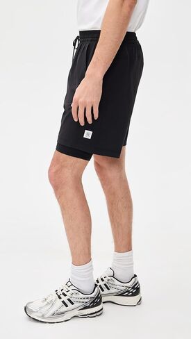REIGNING CHAMP Men's 4-Way Stretch Nylon Standard Training Shorts 7" in Kuwait
