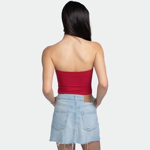 Hype & Vice USC Cardinal Tube Top for Women – Officially Licensed Strapless Top, College Game Day & Tailgate Outfits, XS in Kuwait