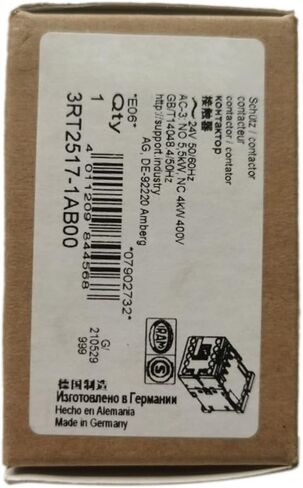 3RT2517-1AB00 New and Sealed in Box 3RT25171AB00 1 Year Warranty in Kuwait