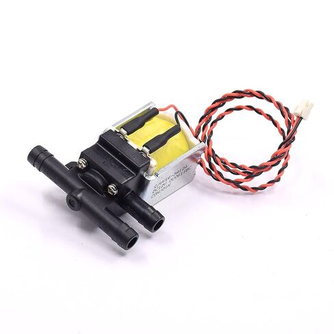 Solenoid Water Valve DC 12V Solenoid Water Valve Replacement Mini 2 Position 3 Way Solenoid Water Valve Control Electric Valve Metal Material Sui in Kuwait
