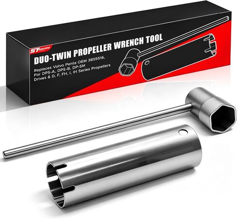 مجموعة أدوات مفتاح وإزالة المروحة Duoprop، تحل محل فولفو Penta OEM 3855516 لمحركات DPS-A DPS-B DP-SM ومراوح سلسلة D F FH I IH in Kuwait