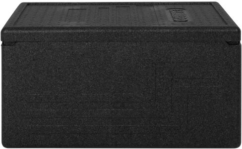 حاملة طعام Cambro EPP Economic Cam GoBox المعزولة ذات التحميل العلوي - 46 لتر، تخزن 1 × 1/1 GN Pan بعمق 200 مم، تحافظ على درجات الحرارة الساخنة والباردة لأكثر من 4 ساعات، -40 درجة مئوية إلى 120 درجة مئوية، DW576 in Kuwait