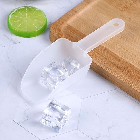 مغرفة ثلج بلاستيكية، مغرفة ثلج للمطبخ لفريزر صانع الثلج ومغرفة بار للحلوى والشاطئ in Kuwait