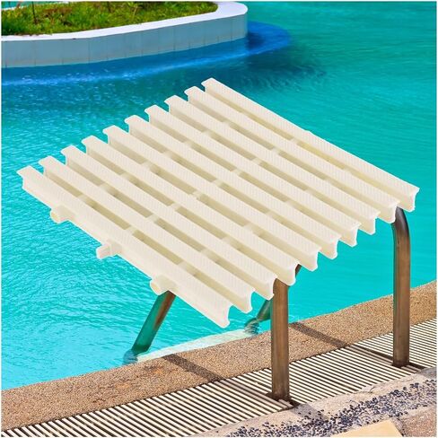 Durable 18cm Swimming Pool Grate - Flexible Drainage Cover for Overflow Ditch, Efficient Water Flow Solution, Heavy-Duty Channel Grate (1 PCS) in Kuwait