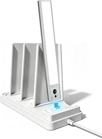 EZVALO 3-Port USB-C Charging Station for Cabinet Light, Multi-Light Storage & Charging Base, Designed for Strip Lights Under 9.5 inches (Power Supply and Adapter are not Included) in Kuwait
