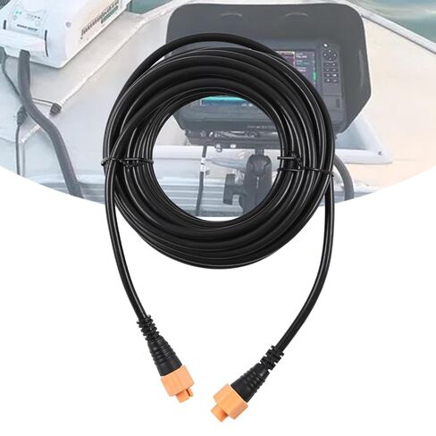 كابل إيثرنت بحري 000-0127-30 بطول 25 قدم متوافق مع Lowrance Hook HDS Elite، Simrad B&G Navico Fishfinder Chartplotter Network، 5-Pin ذكر إلى ذكر in Kuwait