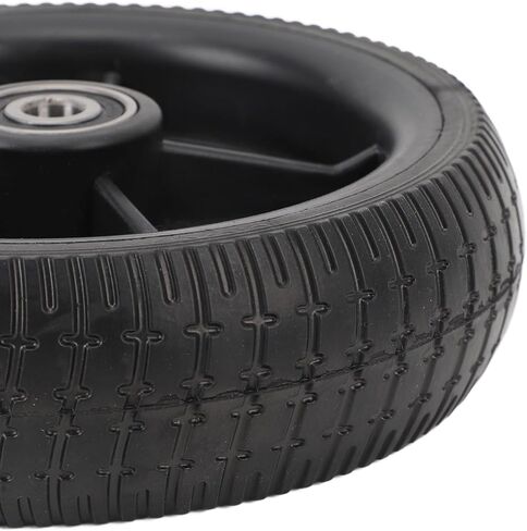 Electric Scooter Rear Wheel Assembly, 165mm/6.5in Rubber Scooter Rear Tire Wheel Shockproof Anti Slip Solid Tires Hub Tyre for Replacement in Kuwait