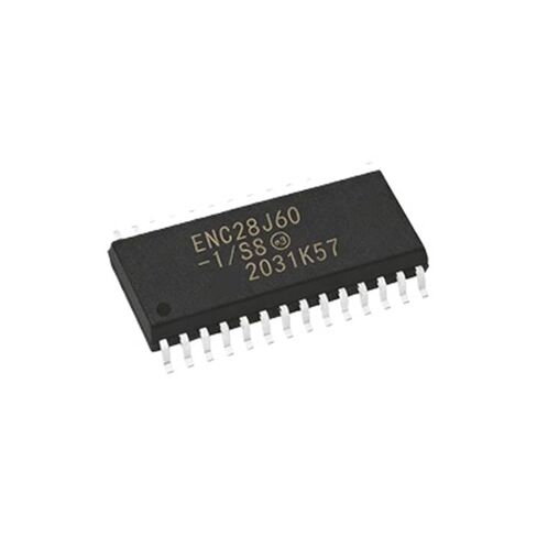 ENC28J60T-I/SS IC متحكم MCU حزمة SSOP28 مكونات إلكترونية 2 قطعة in Kuwait